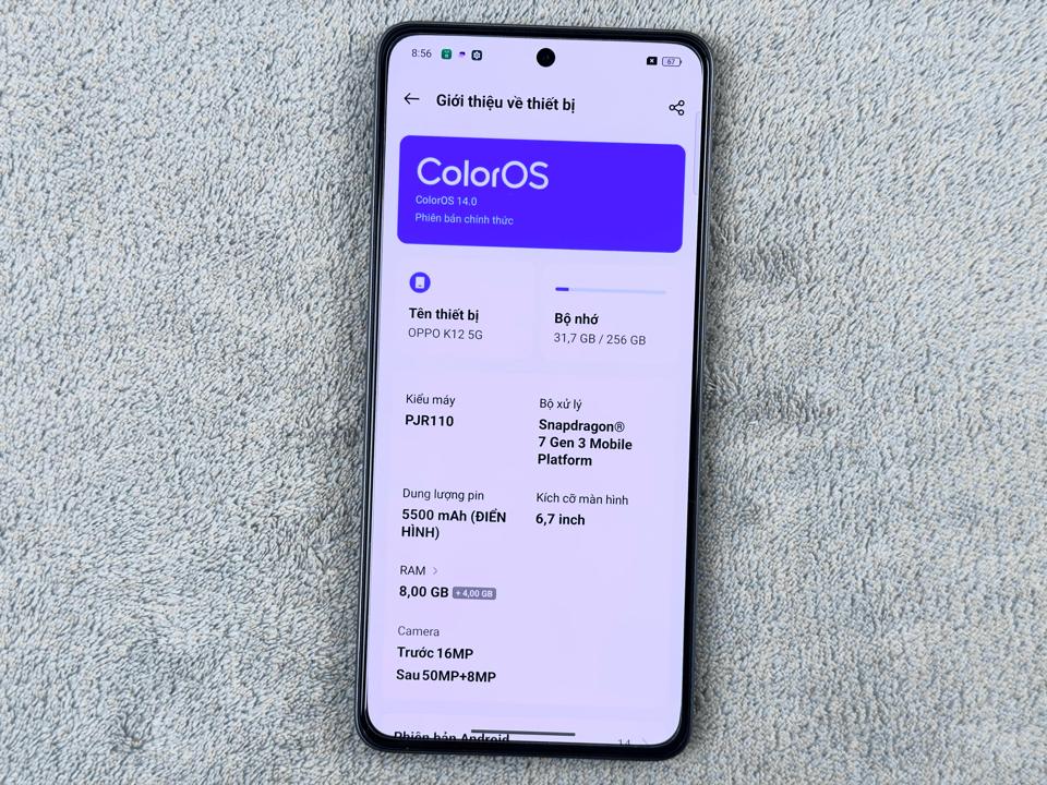 OPPO K12 5G 8/256G - 33313-duoc-ban-tai-Điện Thoại Xanh