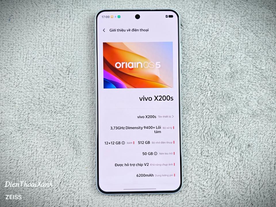 Vivo X200s 12/512G - 03030-duoc-ban-tai-Điện Thoại Xanh