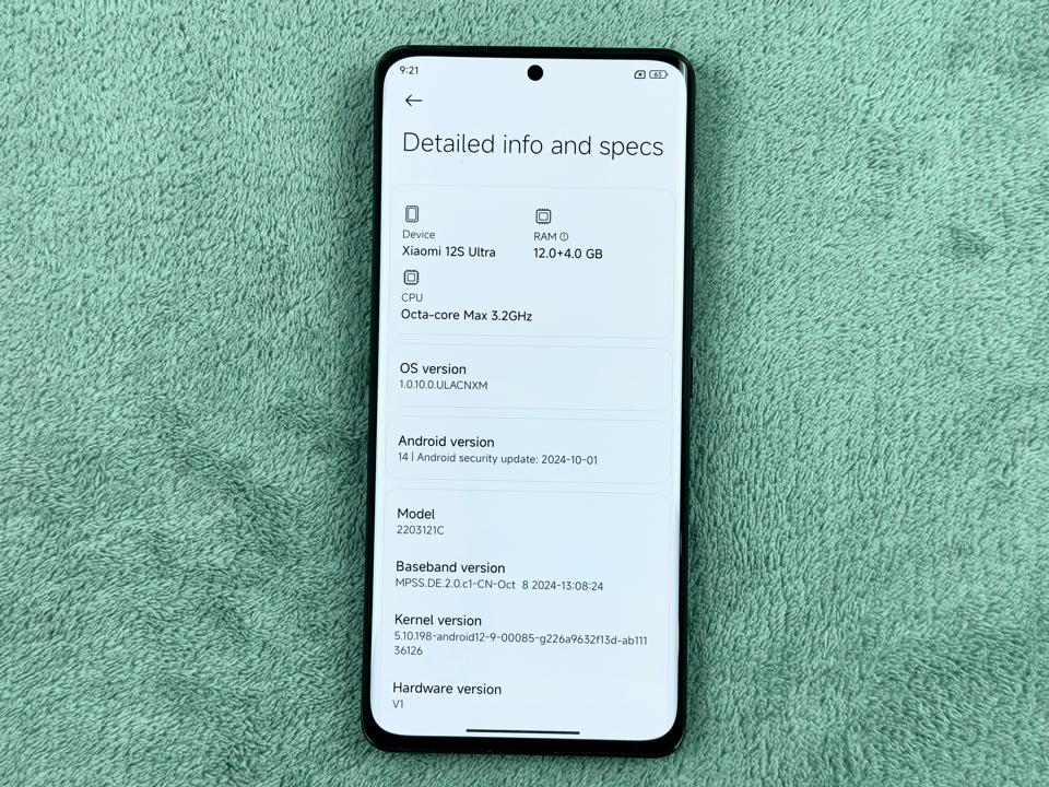 Xiaomi 12s Ultra 12/256G - 43995-duoc-ban-tai-Điện Thoại Xanh