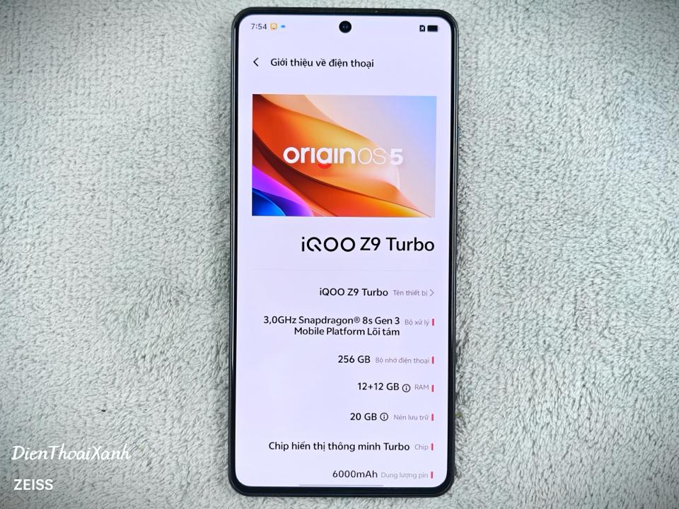 IQOO Z9 Turbo 12/256G - 16732-duoc-ban-tai-Điện Thoại Xanh