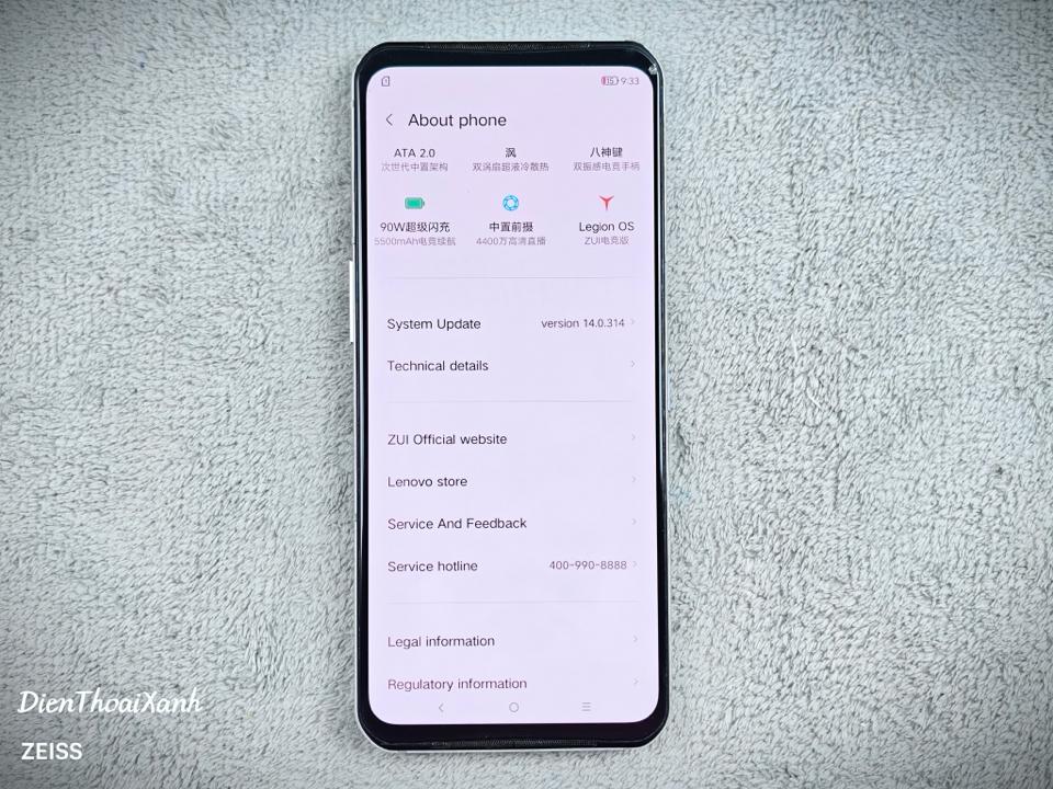 Lenovo Legion 2 Pro 12/128G - 52259-duoc-ban-tai-Điện Thoại Xanh