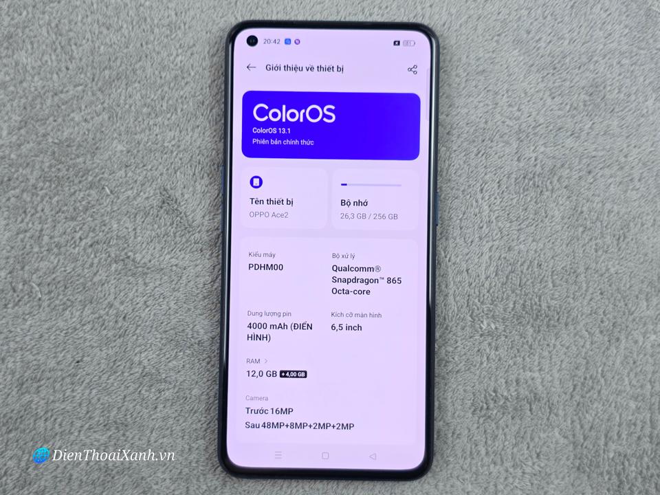OPPO Reno Ace 2 12/256G - 54255-duoc-ban-tai-Điện Thoại Xanh