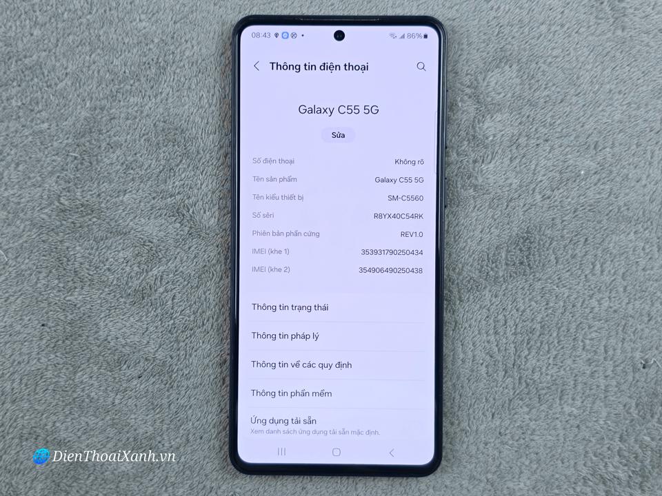Samsung Galaxy C55 8/256G - 50434-duoc-ban-tai-Điện Thoại Xanh