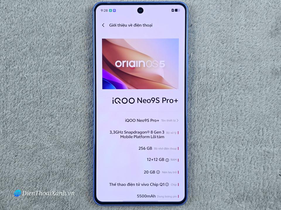 IQOO Neo 9s Pro+ 12/256G - 68597-duoc-ban-tai-Điện Thoại Xanh