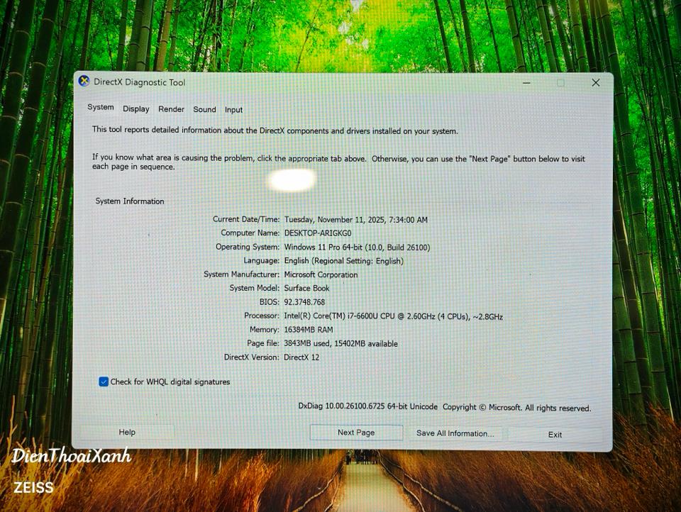 Surface Book 1 16/512G - 64054-duoc-ban-tai-Điện Thoại Xanh