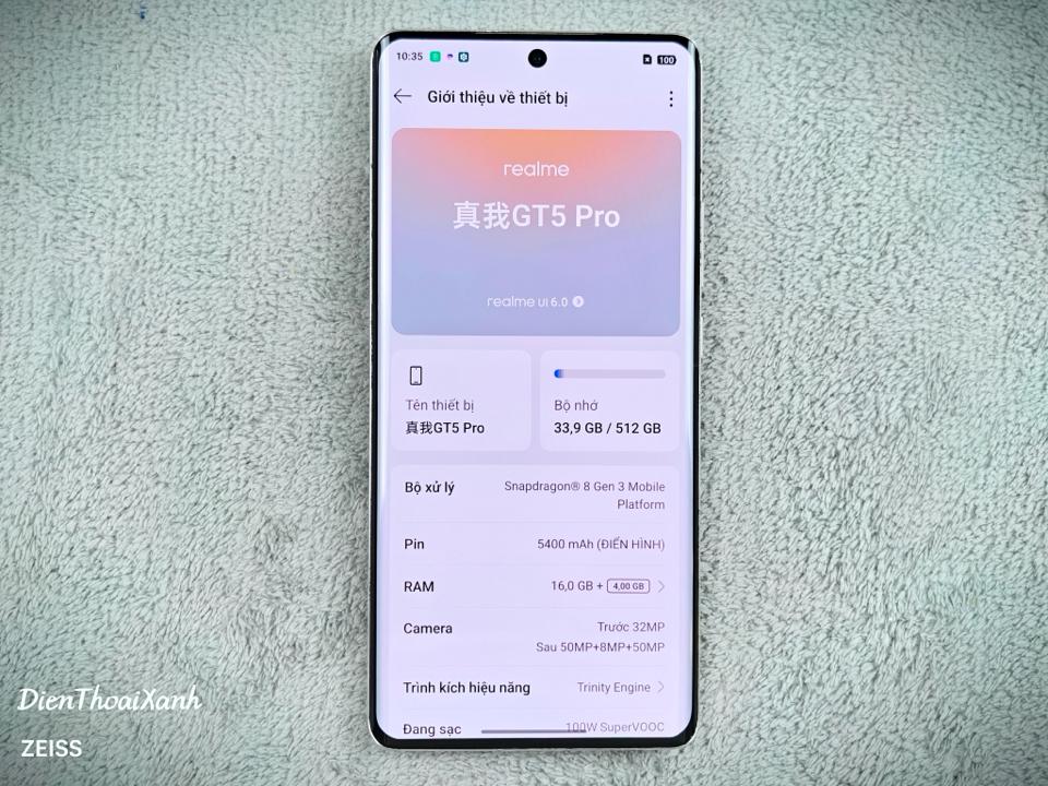 Realme GT5 Pro 16/512G - 80410-duoc-ban-tai-Điện Thoại Xanh