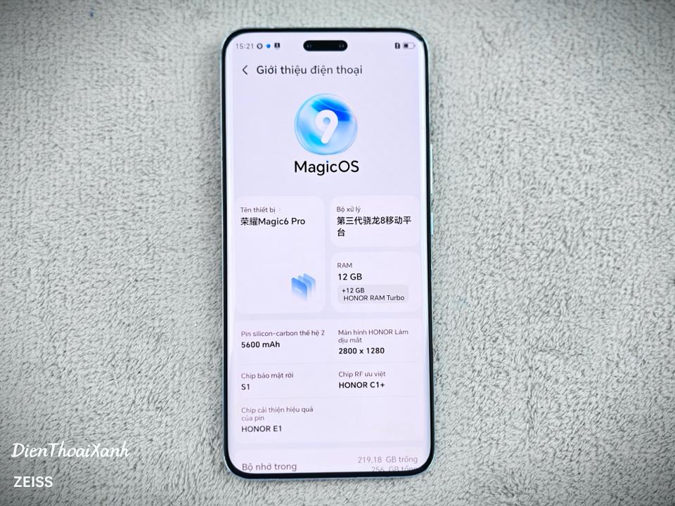 Honor Magic 6 Pro 12/256G - 66506-duoc-ban-tai-Điện Thoại Xanh