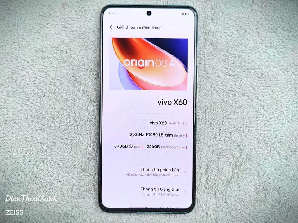 Vivo X60 8/256G - 09176-duoc-ban-tai-Điện Thoại Xanh