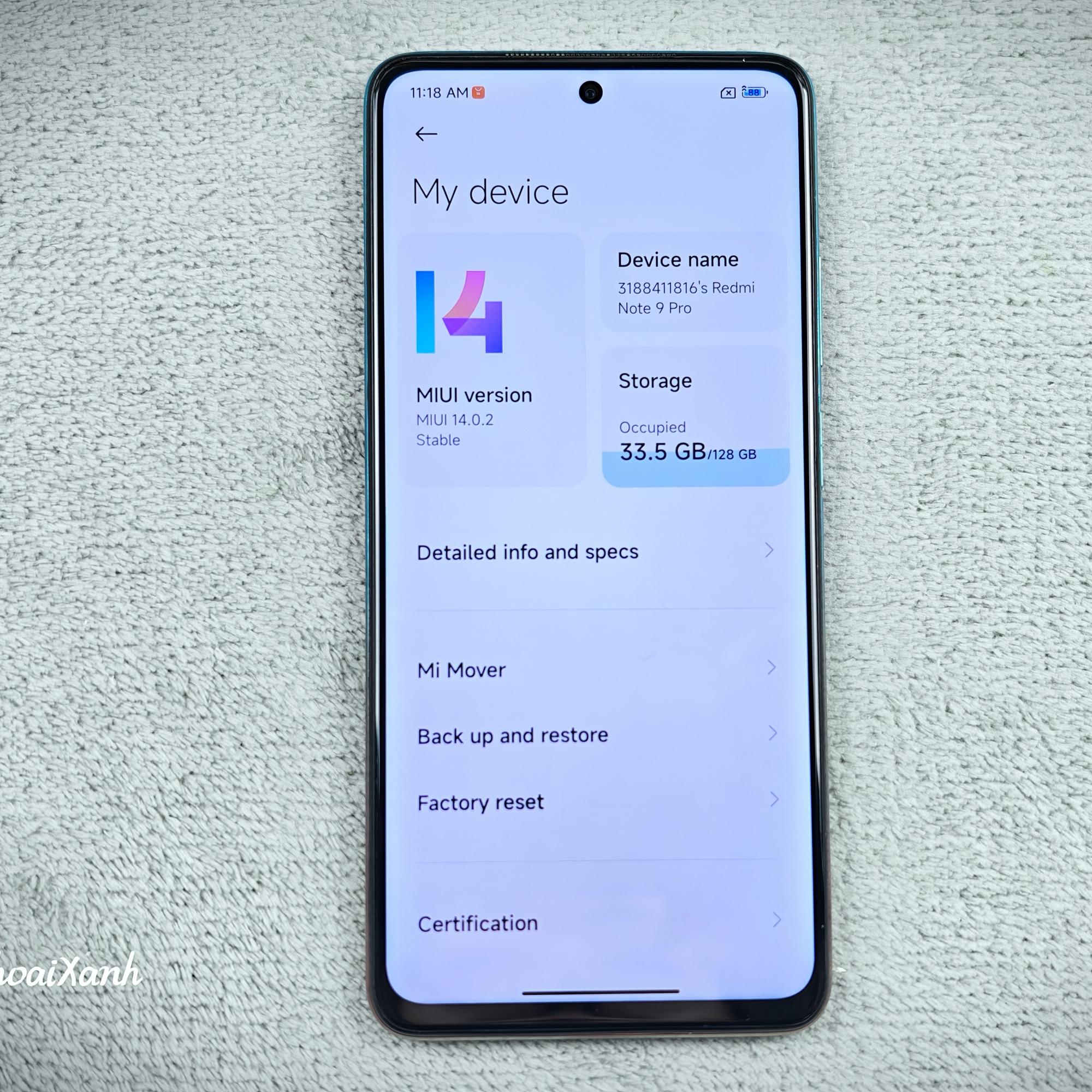 Redmi Note 9 Pro 8/128G - 68990-duoc-ban-tai-Điện Thoại Xanh