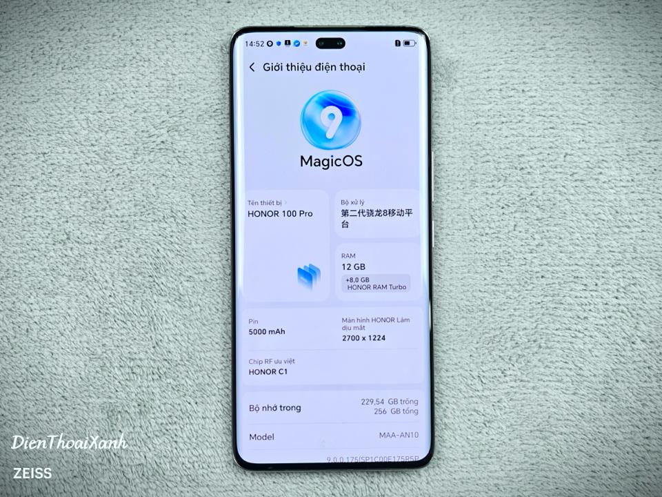 Honor 100 Pro 12/256G - 90186-duoc-ban-tai-Điện Thoại Xanh