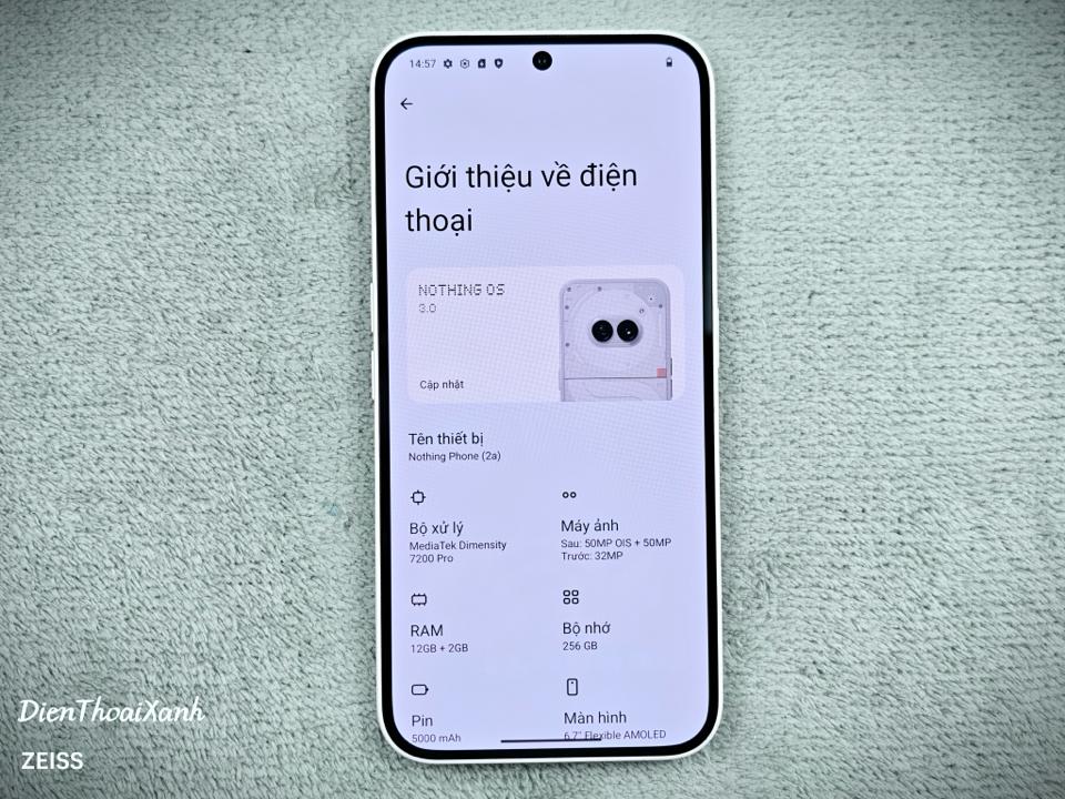 Nothing Phone 2a 12/256G - 85832-duoc-ban-tai-Điện Thoại Xanh