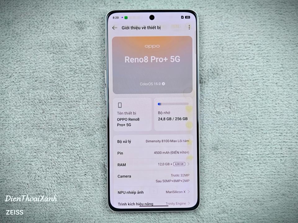 OPPO Reno 8 Pro+ 12/256G - 41278-duoc-ban-tai-Điện Thoại Xanh