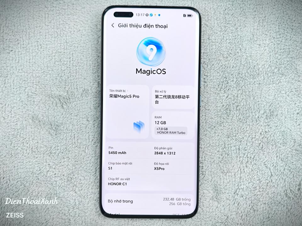 Honor Magic 5 12/256G - 37759-duoc-ban-tai-Điện Thoại Xanh