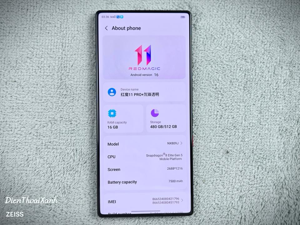Red Magic 11 Pro+ 16/512G - 21796-duoc-ban-tai-Điện Thoại Xanh