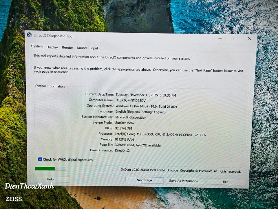 Surface Book 1 8/256G - 61454-duoc-ban-tai-Điện Thoại Xanh