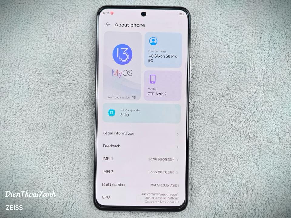 ZTE Axon 30 Pro 8/128G - 37304-duoc-ban-tai-Điện Thoại Xanh