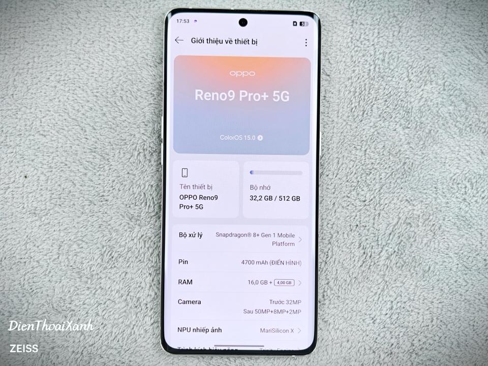 OPPO Reno 9 Pro+ 16/512G - 30633-duoc-ban-tai-Điện Thoại Xanh