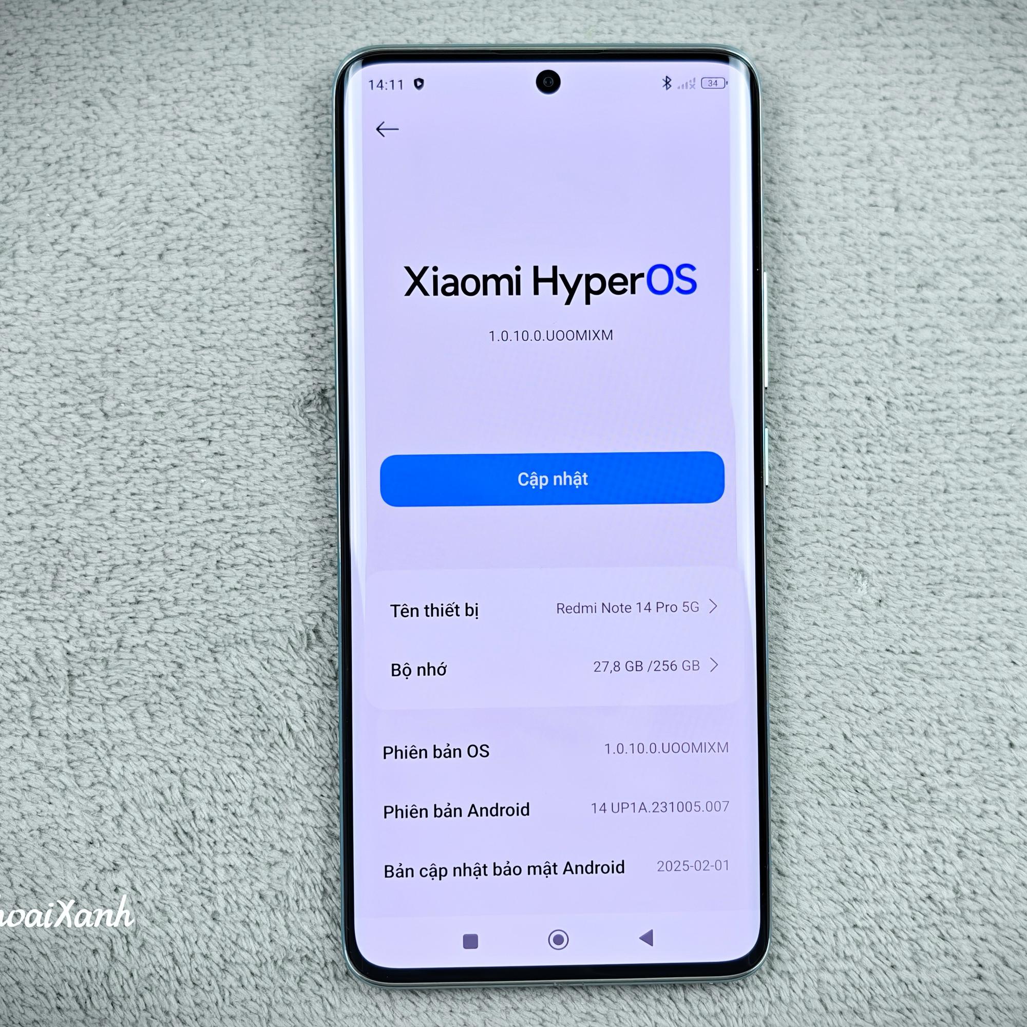 Redmi note 14 Pro 5G 12/256G Quốc Tế - 21106-duoc-ban-tai-Điện Thoại Xanh