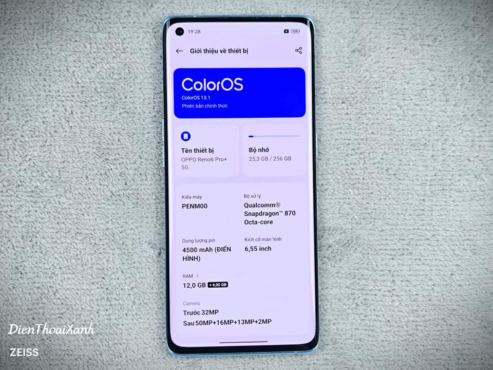 OPPO Reno 6 Pro+ 12/256G - 79238-duoc-ban-tai-Điện Thoại Xanh