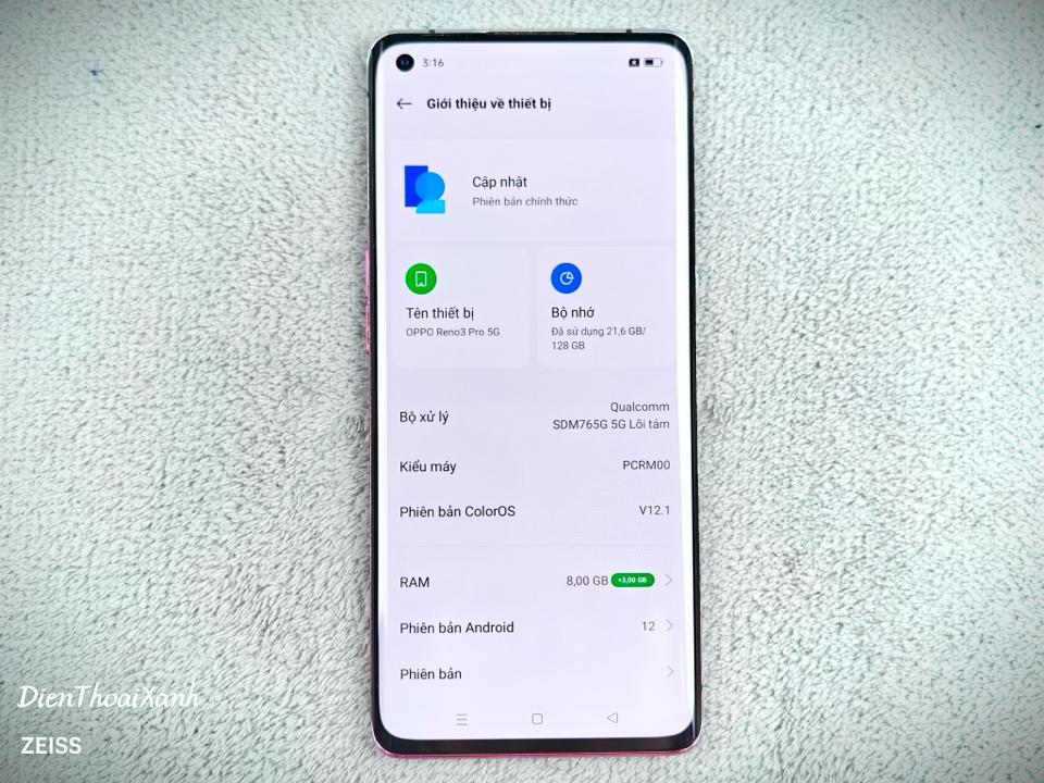 OPPO Reno 3 Pro 8/128G - 10676-duoc-ban-tai-Điện Thoại Xanh