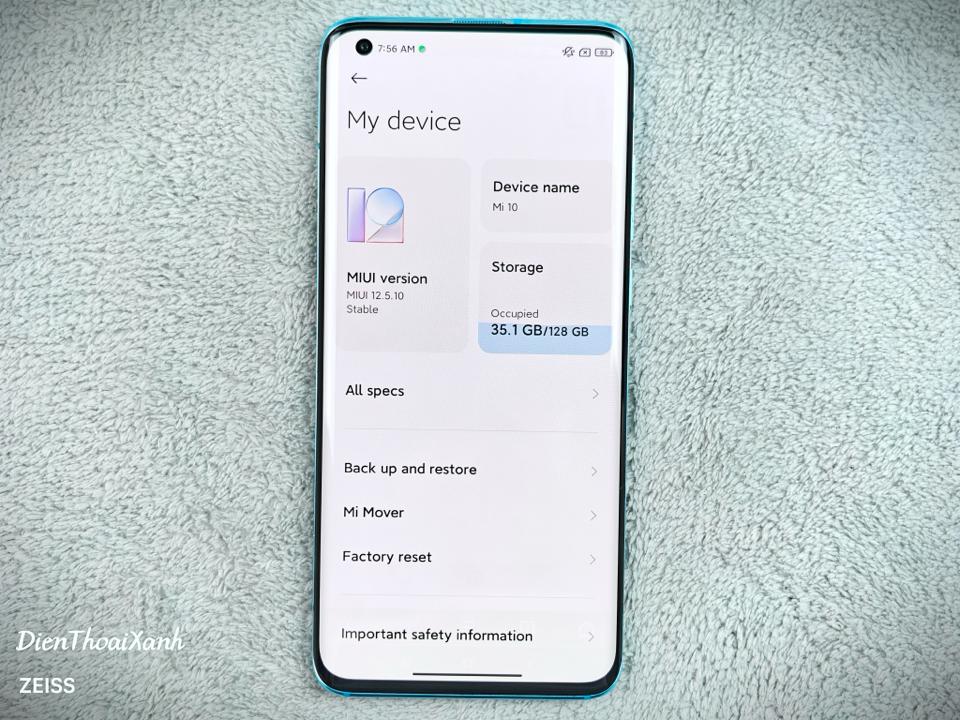 Xiaomi 10 8/128G - 80272-duoc-ban-tai-Điện Thoại Xanh