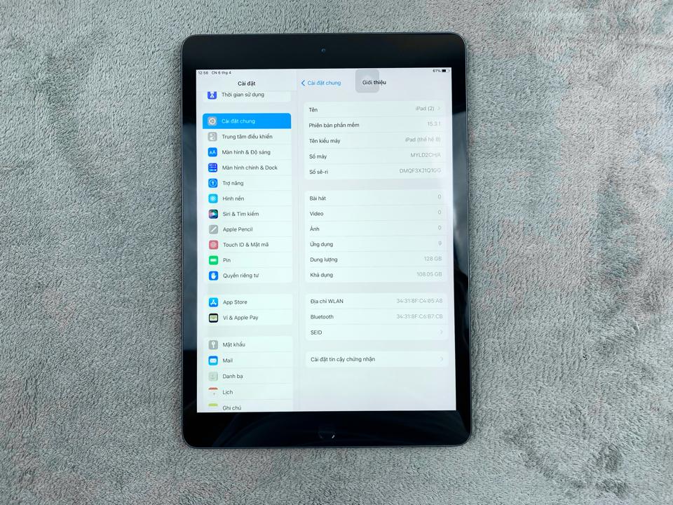 iPad Gen 8 128G - 1Q1GG-duoc-ban-tai-Điện Thoại Xanh