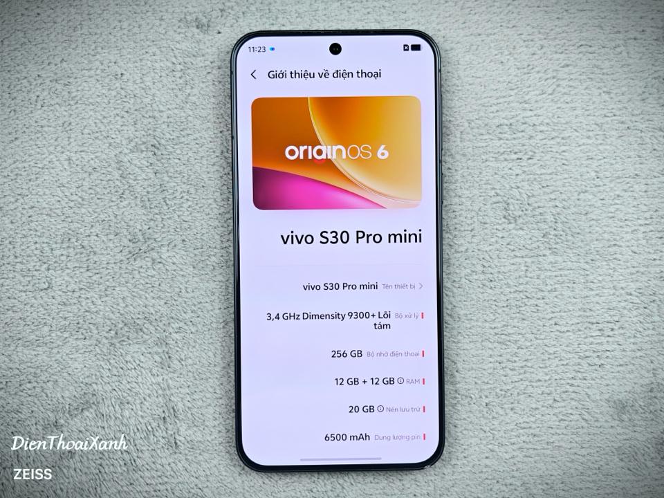 Vivo S30 Pro mini 12/256G - 59411-duoc-ban-tai-Điện Thoại Xanh