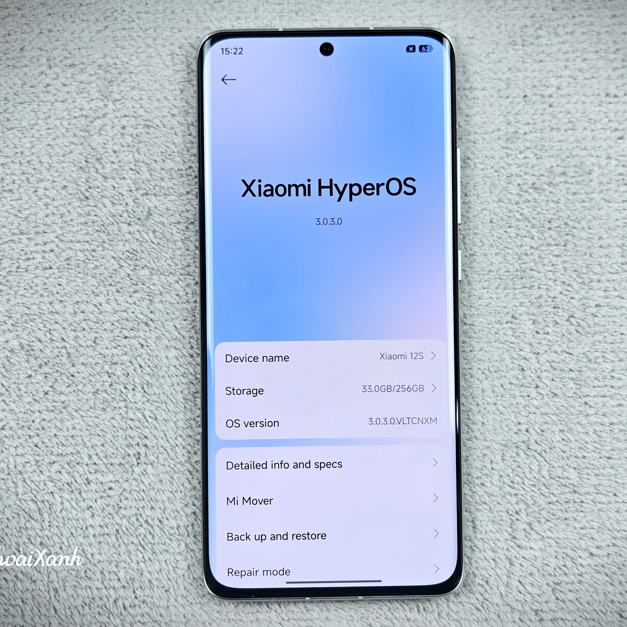 Xiaomi 12s 8/256G - 54826-duoc-ban-tai-Điện Thoại Xanh