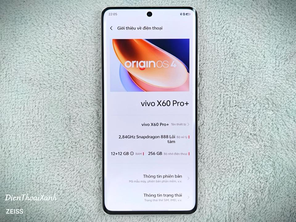 Vivo X60 Pro+ 12/256G -86939-duoc-ban-tai-Điện Thoại Xanh