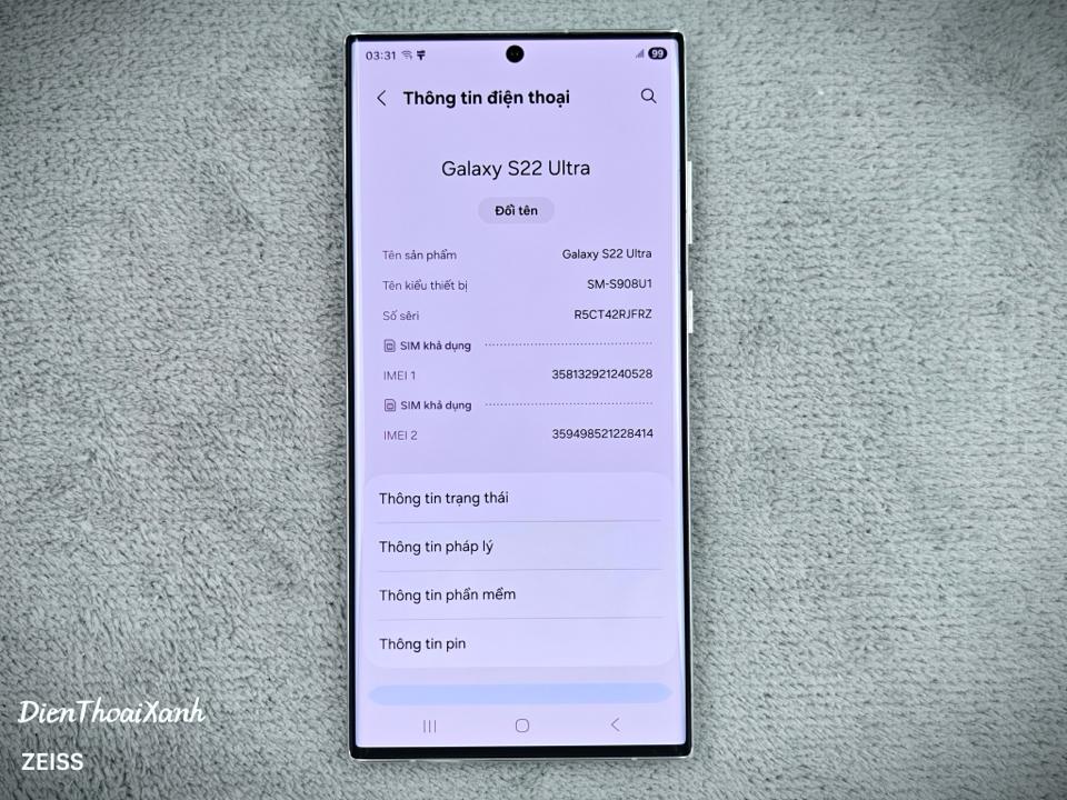 Samsung Galaxy S22 Ultra 8/128G - 40528-duoc-ban-tai-Điện Thoại Xanh