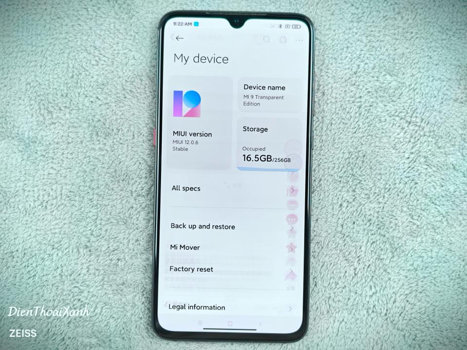 Xiaomi 9 Transparent Edition 12/256G - 13915-duoc-ban-tai-Điện Thoại Xanh