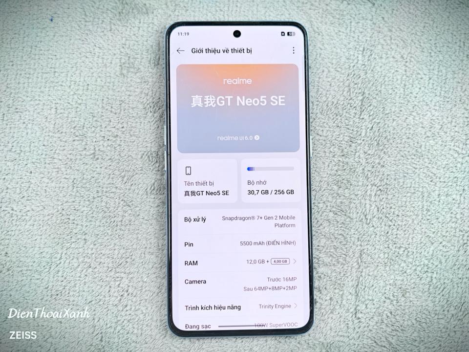 Realme GT Neo 5 SE 12/256G - 39731-duoc-ban-tai-Điện Thoại Xanh