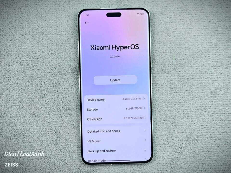 Xiaomi Civi 4 Pro 12/512G - 18705-duoc-ban-tai-Điện Thoại Xanh