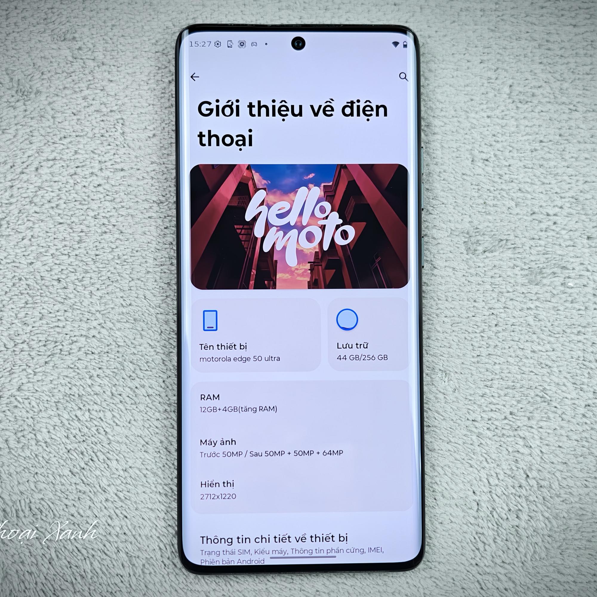 Moto X50 Ultra 12/256G - 65257-duoc-ban-tai-Điện Thoại Xanh