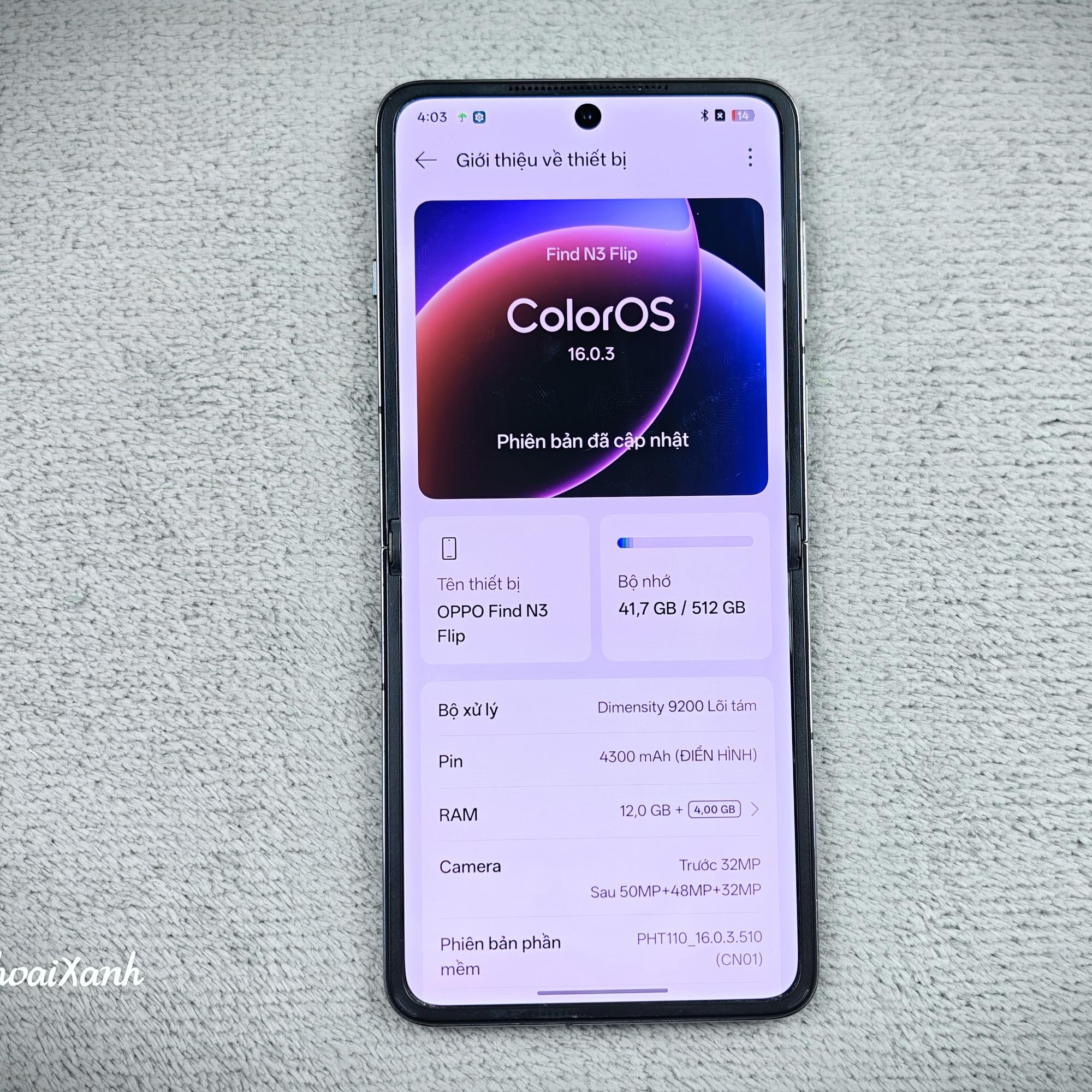 OPPO Find N3 Flip 12/512G - 11696-duoc-ban-tai-Điện Thoại Xanh