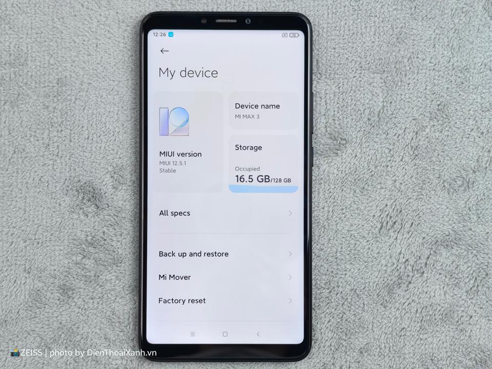 Xiaomi Max 3 6/128G - 75771-duoc-ban-tai-Điện Thoại Xanh