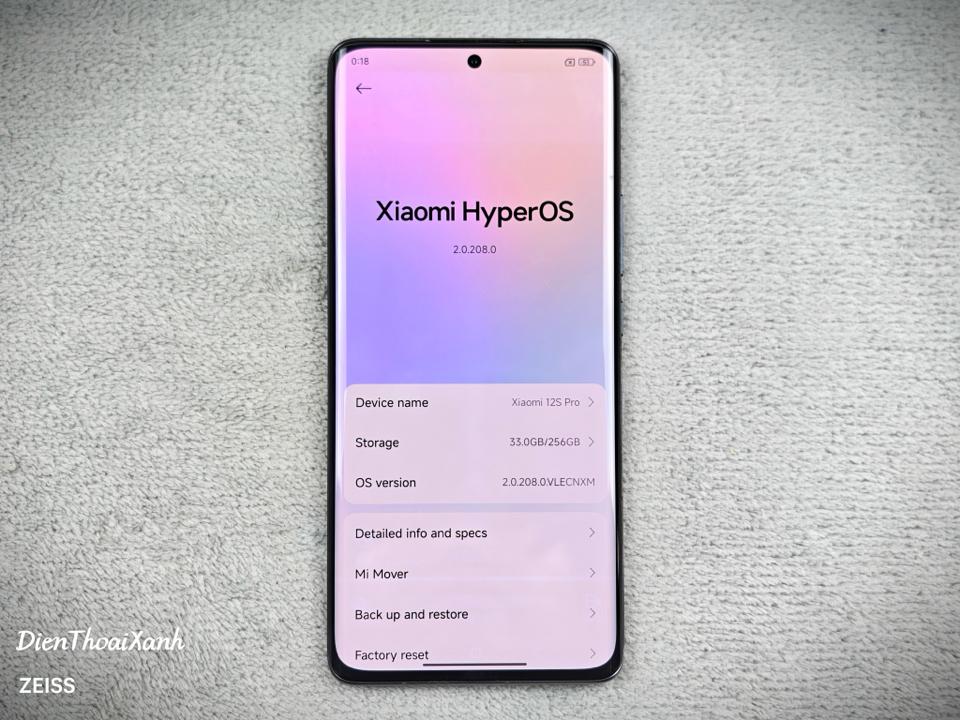 Xiami 12s Pro 8/256G - 99955-duoc-ban-tai-Điện Thoại Xanh