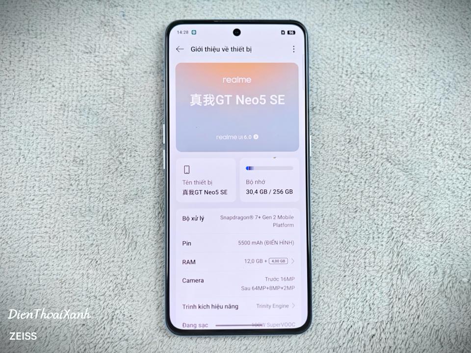 Realme GT Neo 5 SE 12/256G - 87054-duoc-ban-tai-Điện Thoại Xanh