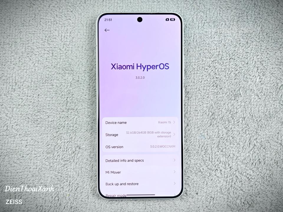 Xiaomi 15 12/256G - 25249-duoc-ban-tai-Điện Thoại Xanh