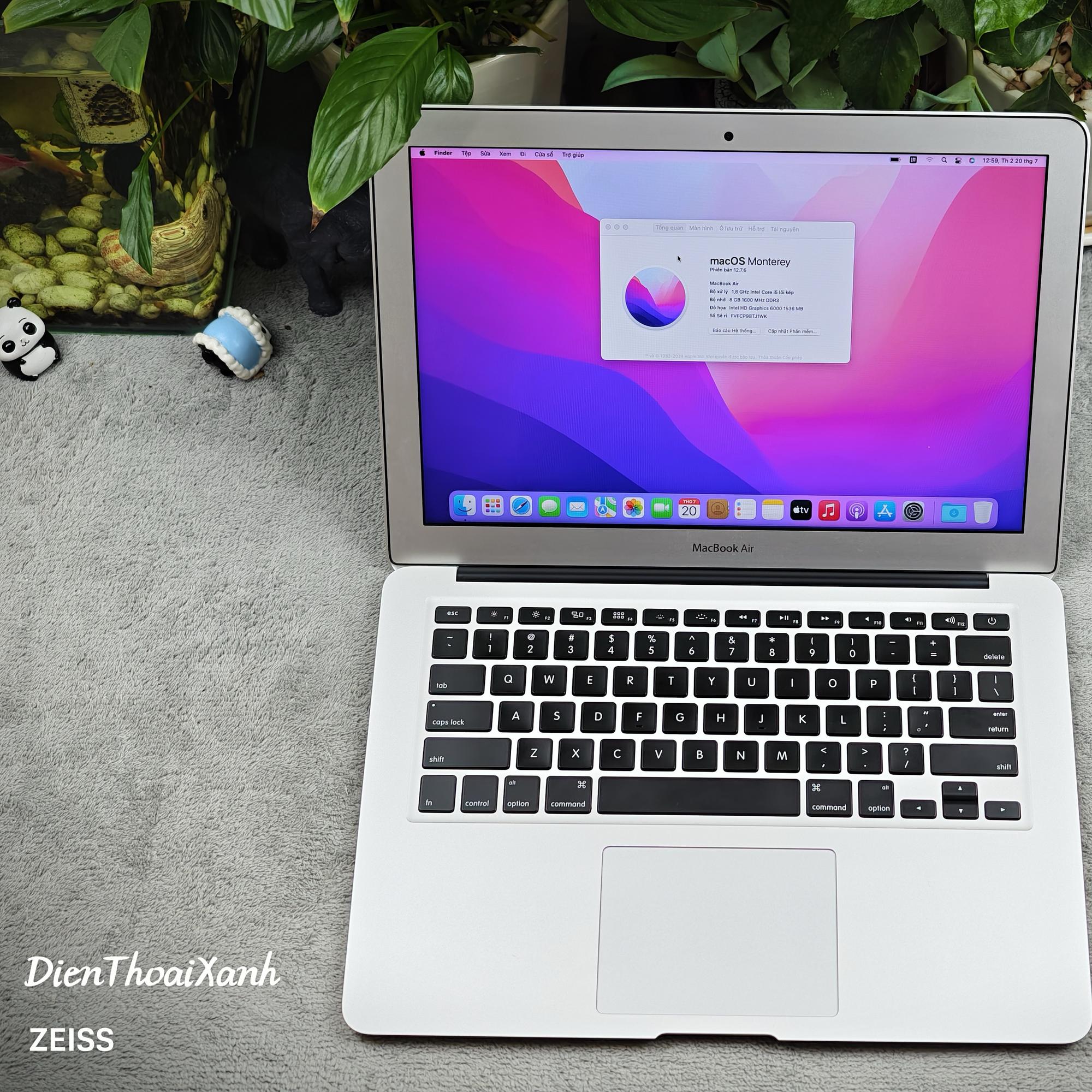 Macbook Air 13 2017 8/128G - TJ1WK-duoc-ban-tai-Điện Thoại Xanh
