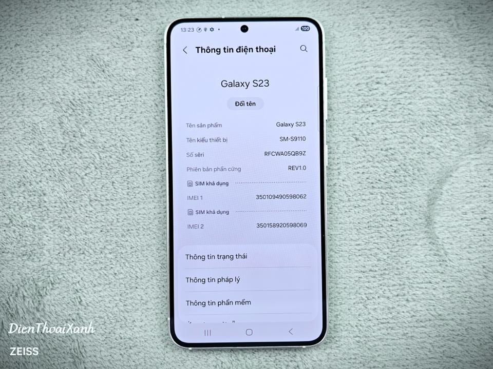 Samsung Galaxy S23 128G - 98062-duoc-ban-tai-Điện Thoại Xanh