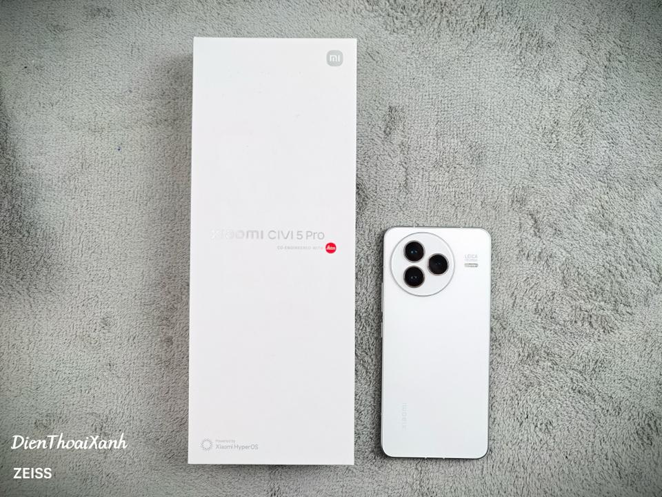 Xiaomi Civi 5 Pro 12/256G - 38100-duoc-ban-tai-Điện Thoại Xanh