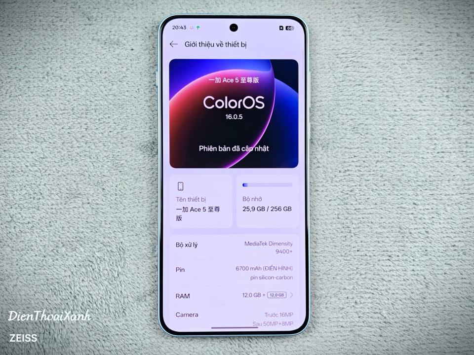 OnePlus Ace 5 Ultra 12/256G - 70011-duoc-ban-tai-Điện Thoại Xanh