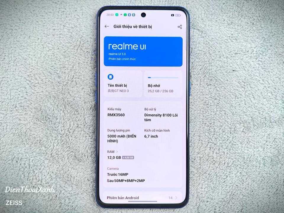 Realme GT Neo 3 12/256G - 12015-duoc-ban-tai-Điện Thoại Xanh