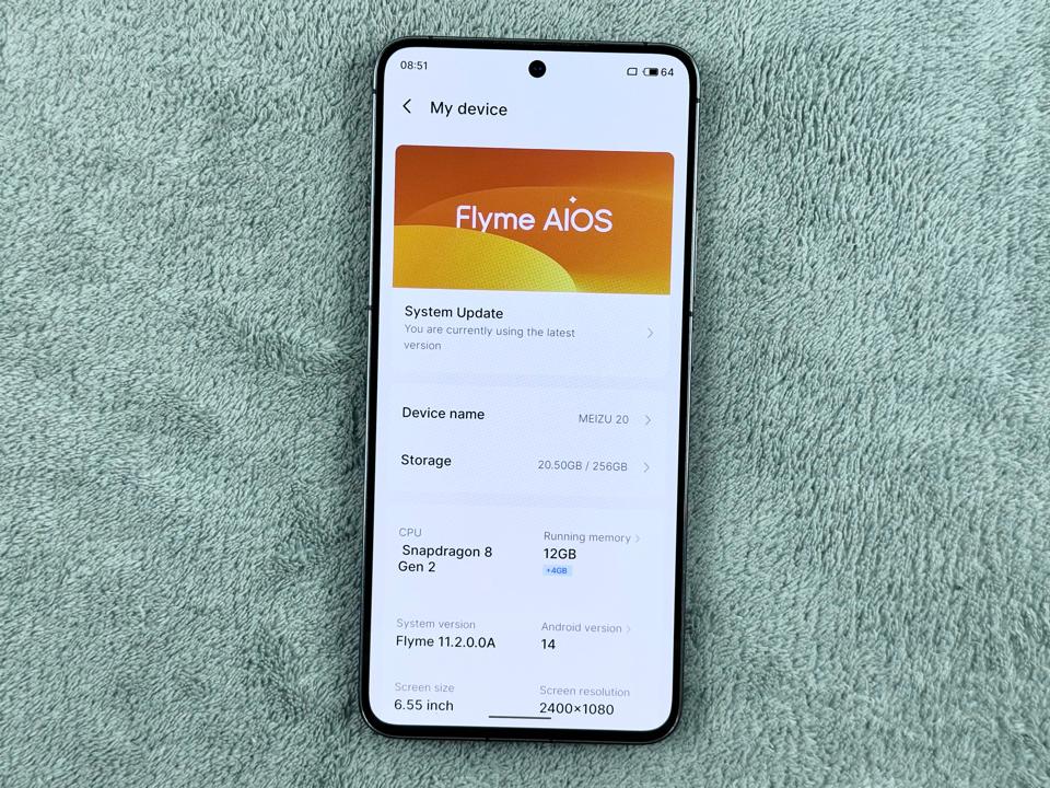 Meizu 20 12/256G - 10875-duoc-ban-tai-Điện Thoại Xanh