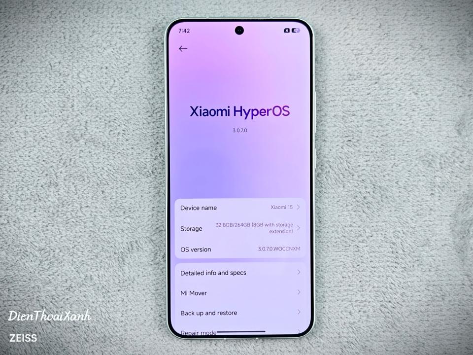 Xiaomi 15 12/256G - 49801-duoc-ban-tai-Điện Thoại Xanh