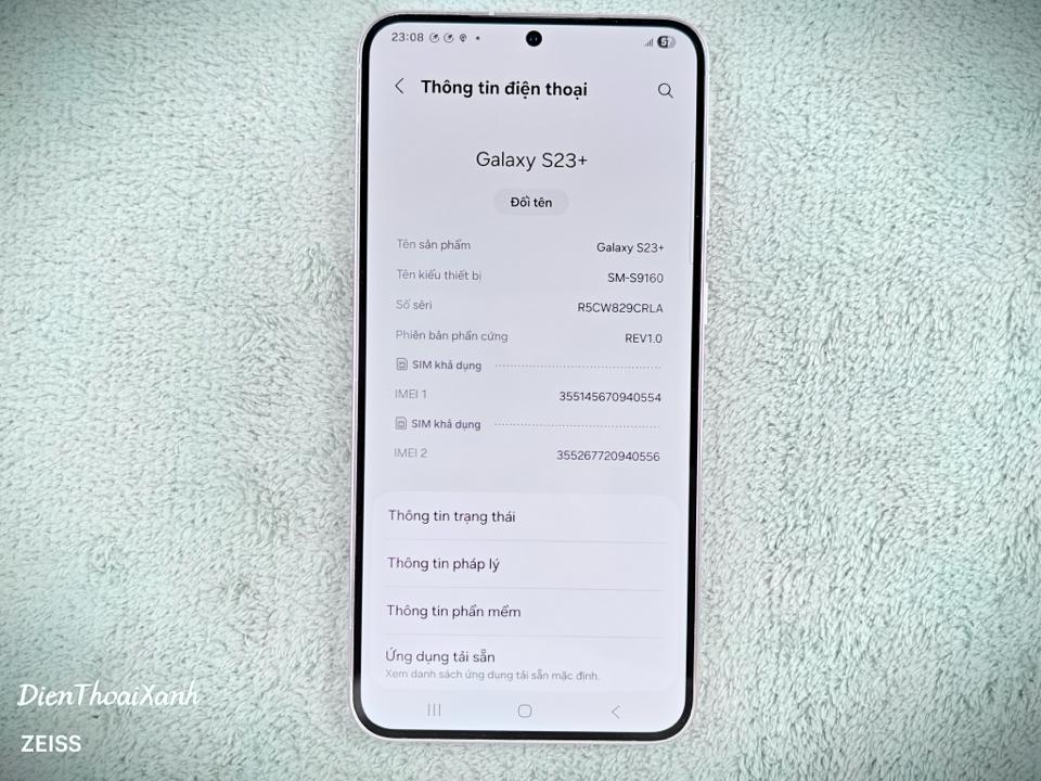 Samsung Galaxy S23+ 8/256G - 40554-duoc-ban-tai-Điện Thoại Xanh