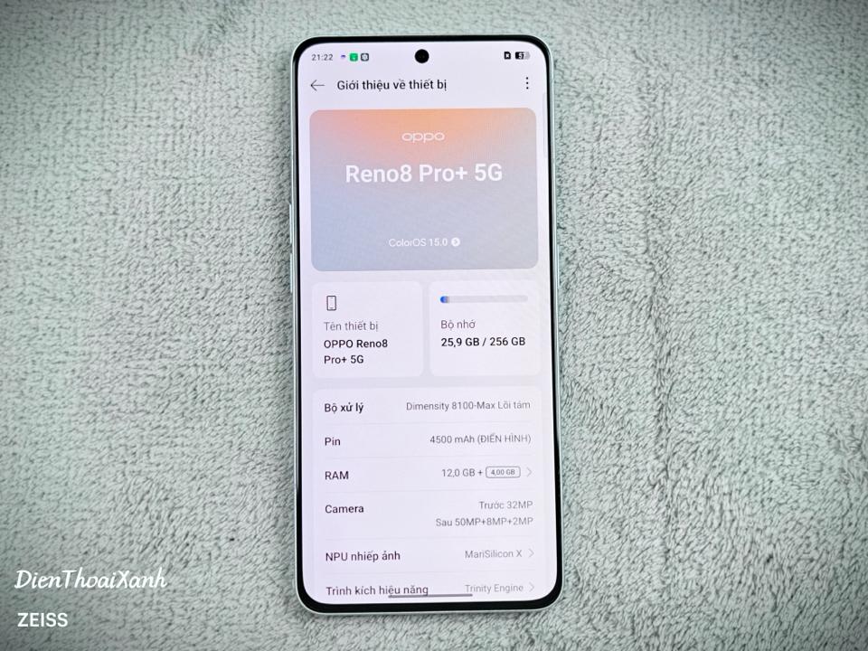 OPPO Reno 8 Pro+ 12/256G - 25374-duoc-ban-tai-Điện Thoại Xanh
