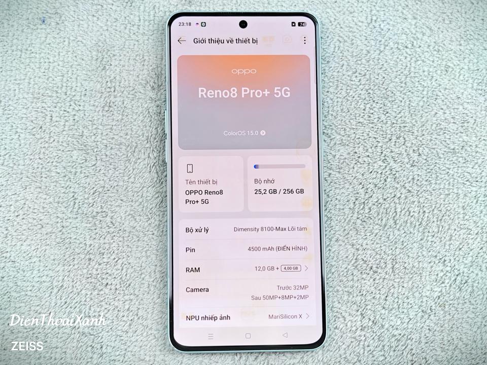 OPPO Reno 8 Pro+ 12/256G - 67531-duoc-ban-tai-Điện Thoại Xanh