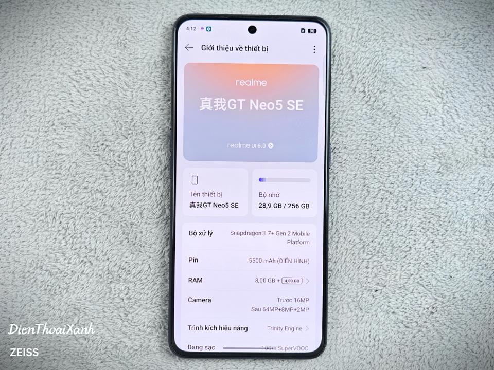 Realme GT Neo 5 SE 8/256G - 08191-duoc-ban-tai-Điện Thoại Xanh